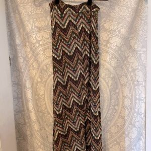 Multi Colored Maxi Skirt